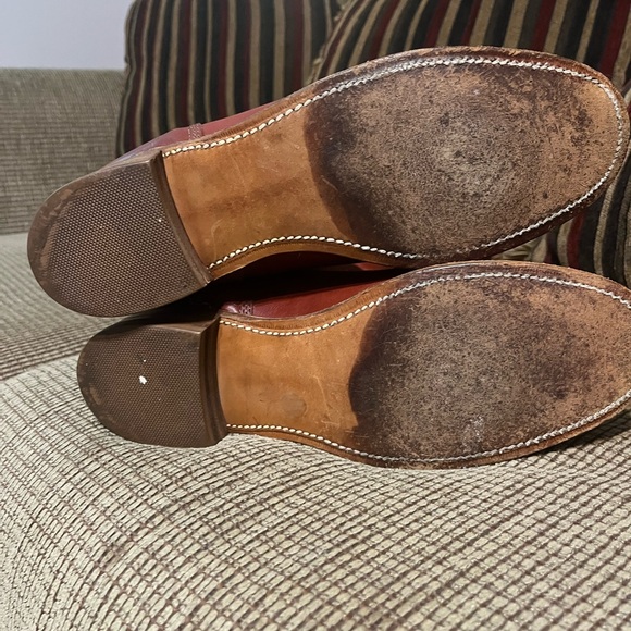 Vintage FRYE leather Campus Boots!!! Size 10 - Picture 16 of 16